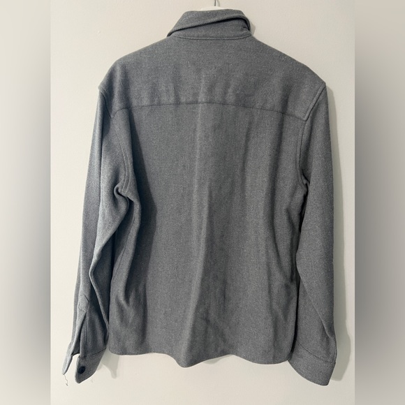 NEW fashion men gray light jacket with buttons Small by Zara - Picture 4 of 5